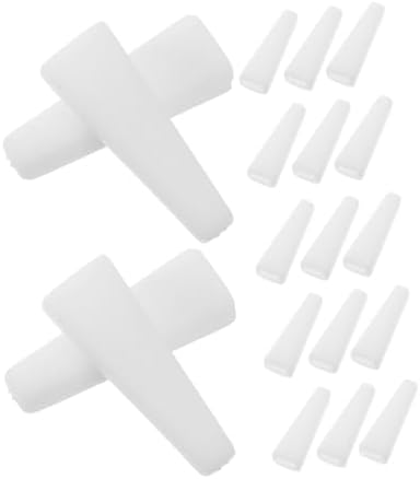 100-Piece Transparent Knife Tip Sleeves for Injury Prevention