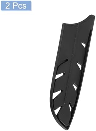2Pcs Black Blade Edge Guards for Your 7 Santoku Knife