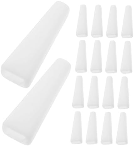 100-Piece Transparent Plastic Knife Blade Tip Protectors