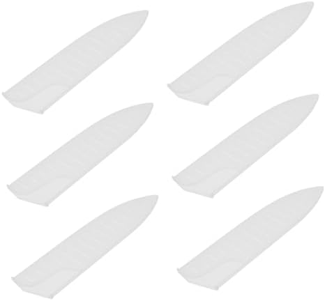 KIC HOUSE 6-Piece Scabbard Fruit Knife Blade Guard Kitchen knives Set