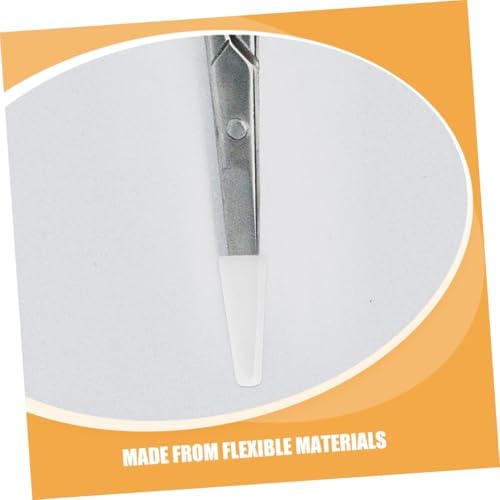 100-Piece Transparent Knife Tip Sleeves for Injury Prevention