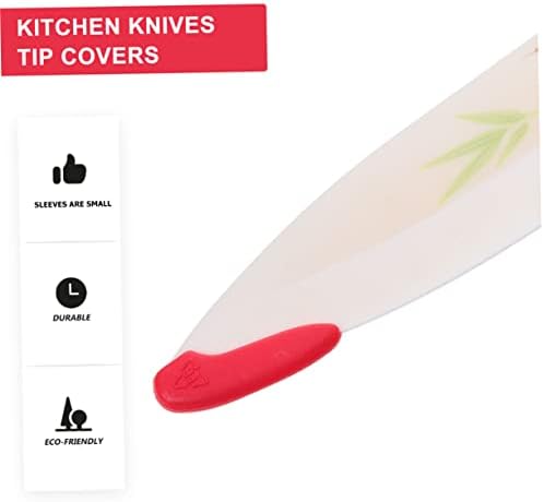Premium 40-Piece Plastic Knife Tip Covers