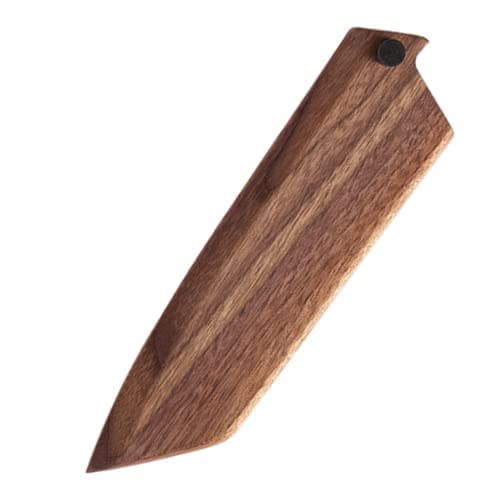 Aibote Handmade Japanese Kiritsuke Chef Knife Sheath Black Walnut