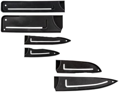 6Pcs Kitchen Plastic Scabbard Knife Protectors Universal Kitchen Utensil Covers