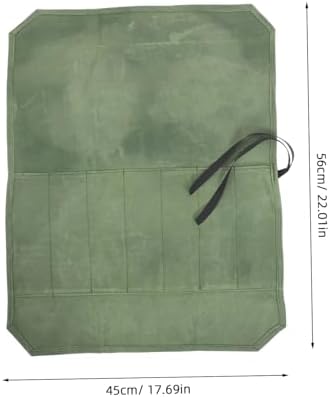 PrettyZoom Canvas Chef Knife Roll Bag