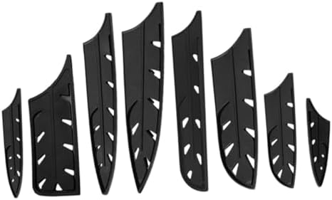 PRETYZOOM 8pcs Kitchen Knife Blade Guards Set