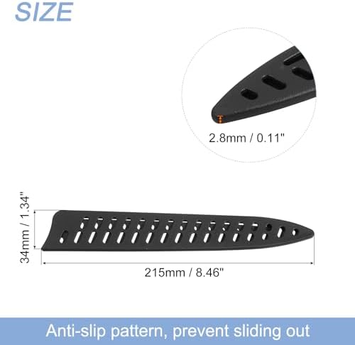 2-Piece Blade Edge Guards for Kitchen Knives Protect Store Effectively
