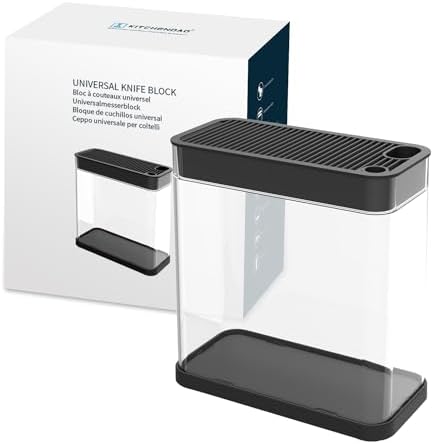 KITCHENDAO XL The Perfect Knife Block for Every Day and Special Occasions