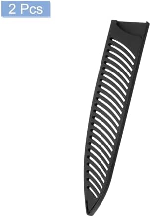 2Pcs Knife Cover Sleeves Black
