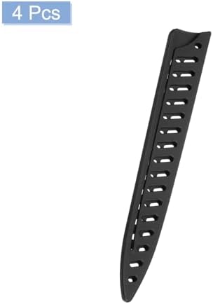 4-Piece Knife Cover 8 Black Protection