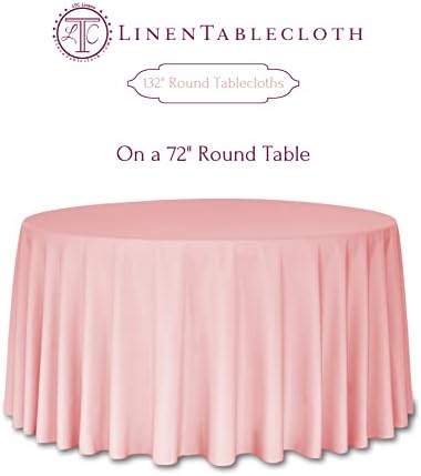Peach Tablecloth for Large Gatherings