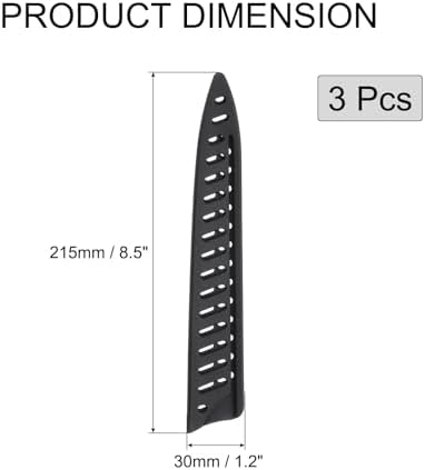 Uxcell 3 Pcs Knife Cover Sleeves for PP Knives 1