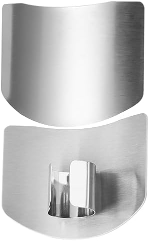 PRETYZOOM Stainless Steel Finger Guards for Cutting