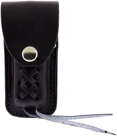 Hot Leathers 4 Black Leather Knife Case