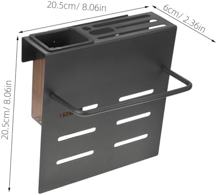 Wall-Mounted Knife Holder Space-Saving Storage Solution for Your Kitchen