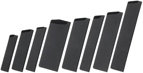 UxCell Knives Edge Protector 8-Piece Set Black