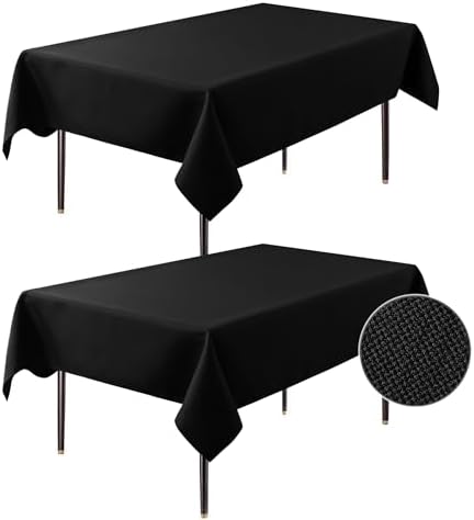 Elegant 2-Pack Tablecloth for Dining Events