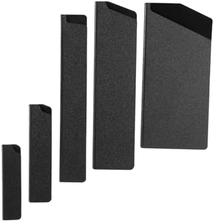 Flocking Design 5-Piece Cutter Protective Covers Kitchen Knives