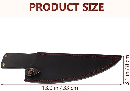 Stylish Kitchen Knife Case - PU Leather Covers for Safety Elegance
