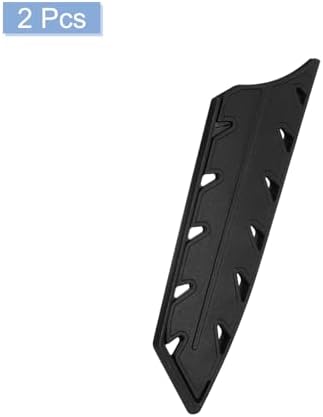 Uxcell 2Pcs Knife Edge Guards for 75 Chef Knife Black