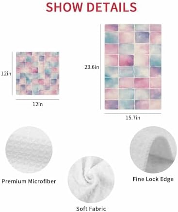 Versatile Waffle Towels for Bathrooms Kitchens