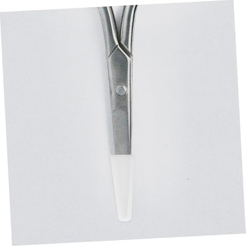 100-Piece Transparent Plastic Knife Blade Tip Protectors