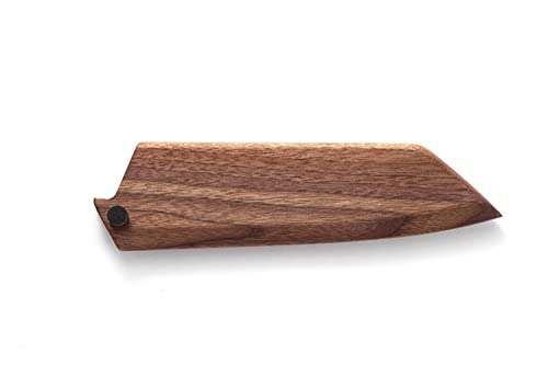 Aibote Handmade Japanese Kiritsuke Chef Knife Sheath Black Walnut