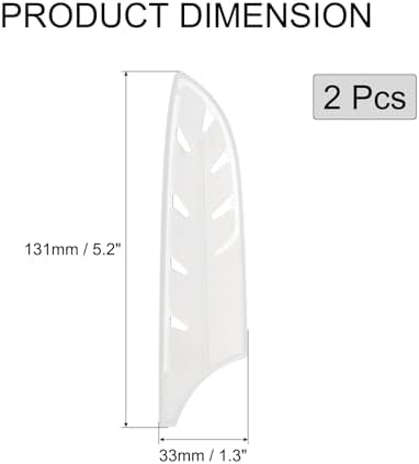 uxcell 2 Pcs Knife Cover Sleeves