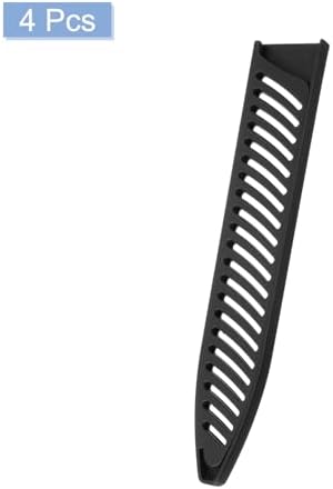 Protect your kitchen knives with our sleek black cover sleeve set