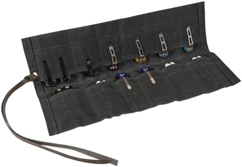 Baizoy 12-Slot Folding Knife Holder Bag EDC Knives Organizer