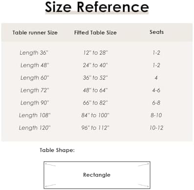Hpxrom Rustic Braided Linen Table Runner