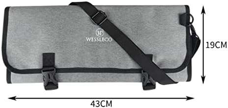 Chefs Roll Bag 14 Slot Organizer for Cooking and Travel
