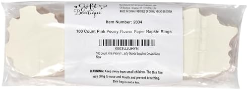 Perfect Floral Napkins 100-Count Set