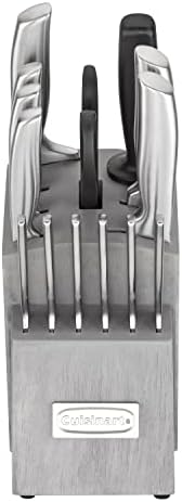 Cuisinart 15PC Ergonomic High-Carbon Stainless Steel Grey Block Set