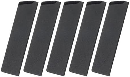 Uxcell 5 Pcs Knife Covers ABS Universal Blade Protectors Black