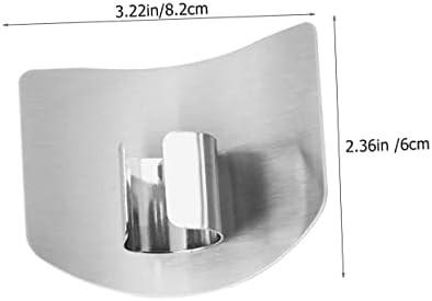 PRETYZOOM Stainless Steel Finger Guards for Cutting
