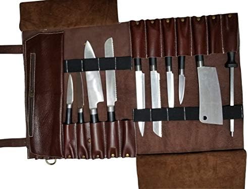 Lexuttle Premium Leather Chef Knife Bag