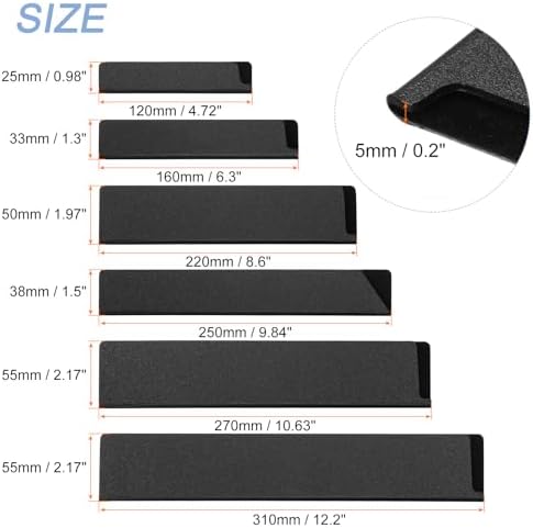 8-Piece Set of Knives - Protect Your Edge with Uxcell Knife Covers