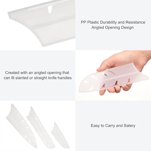 UXCell 4-Piece Knife Covers