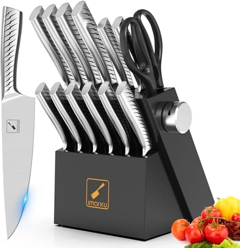 Imarku 14-Piece Kitchen Knife Set