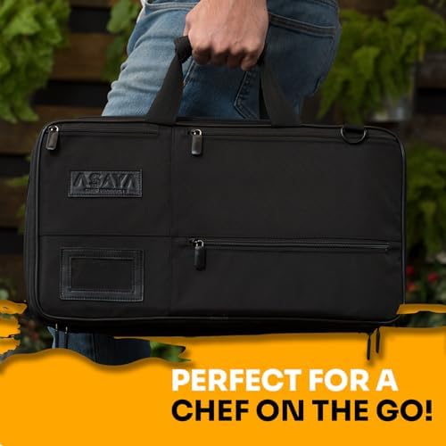 Asaya Chef Knife Bag 28 Pockets for Organization and Durability