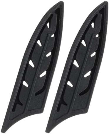 Uxcell 2-Piece Knife Cover Sleeves Black