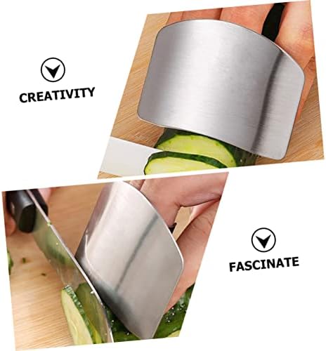 PRETYZOOM Stainless Steel Finger Guards for Cutting