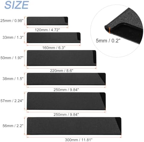 6-Piece Set Knife Edge Guards for Universal Protection