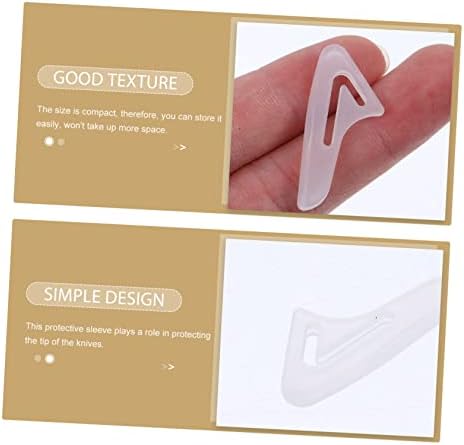 PrettyZoom 25-Piece Tip Set - Anti-Scratch Kitchen Knife Covers