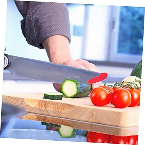 PRETTYZOOM 30-Piece Red Knives Tip Protective Covers