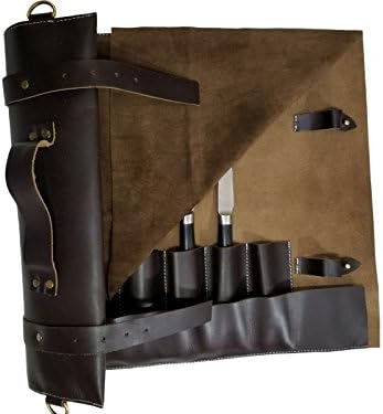 Premium Leather Chef Knife Bag