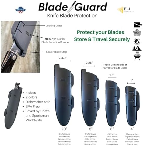 Agilux Premium Knife Cover Keep Your Knife Sharp Safe and Secure
