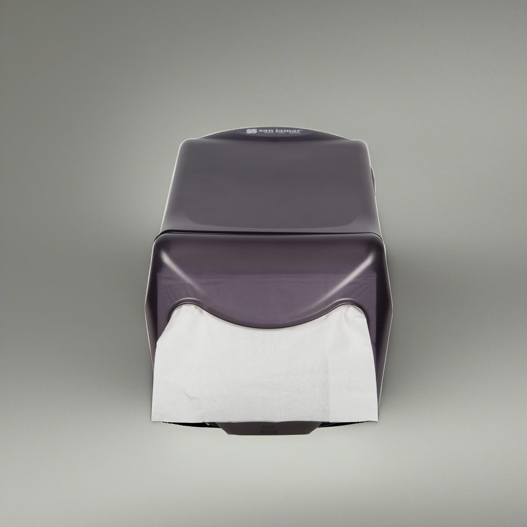 San Jamar H5003 Venue Napkin Dispenser 550 Capacity Stackable Black Pearl