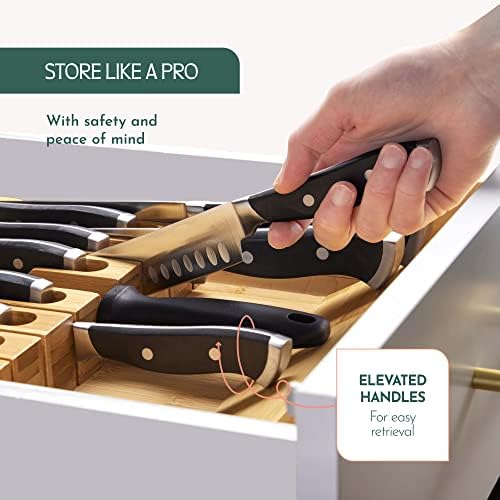 Organizer for Sharp and Sturdy Knives